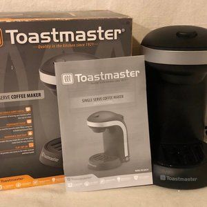Like New Toastmaster Single Serve Coffee Maker W/ Original Box